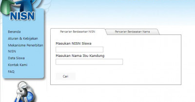 Cara Cek NISN Siswa Secara Online