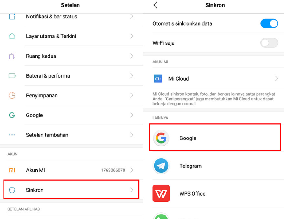 Cara Logout Akun Google di Android