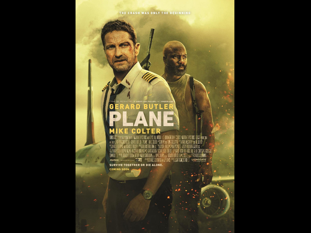 ﻿Sinopsis Film Plane (2023): Pendaratan Darurat di Zona Perang