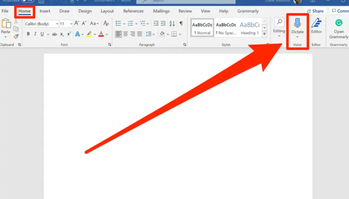 Cara Mengetik Pakai Suara di MS Word