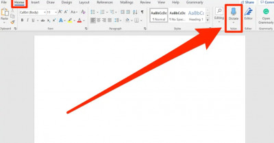 Cara Mengetik Pakai Suara di MS Word