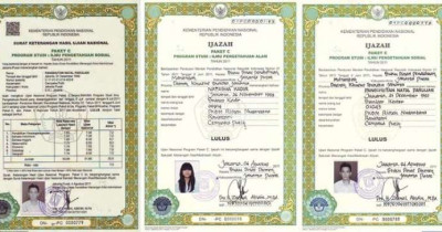 Contoh Ijazah SMA Asli yang Sah Jurusan IPA dan IPS