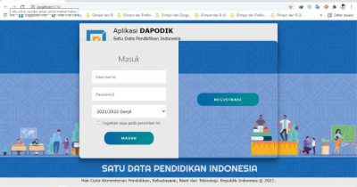 Link Dapodik Login Terbaru dan Cara Membuat Akunnya