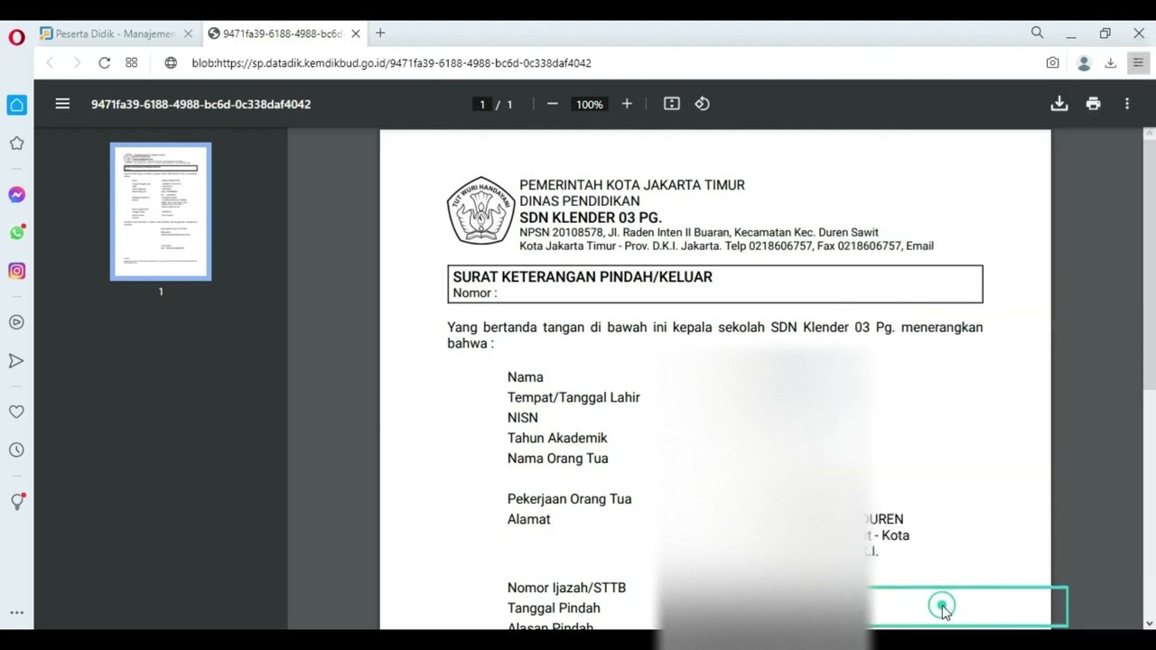 Surat Mutasi Dapodik: Pengertian, Fungsi, Format dan Cara Unduh