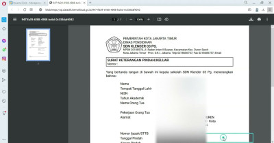 Surat Mutasi Dapodik: Pengertian, Fungsi, Format dan Cara Unduh