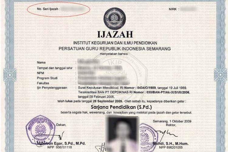 Cara Penulisan Ijazah yang Benar (Aturan dan Tipsnya)