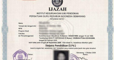 Cara Penulisan Ijazah yang Benar (Aturan dan Tipsnya)