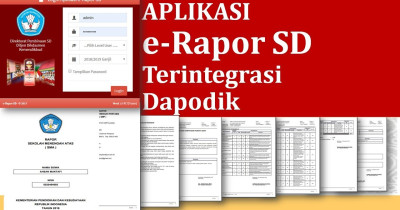 Cara Instal E-Rapor SD Lengkap dengan Penggunaannya