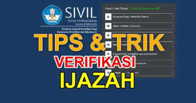 3 Cara Verifikasi Ijazah Asli (SD, SMP, SMA dan Kuliah)