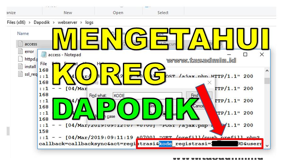 Ini Dia Kode Registrasi Dapodik dan Cara Mendapatkannya