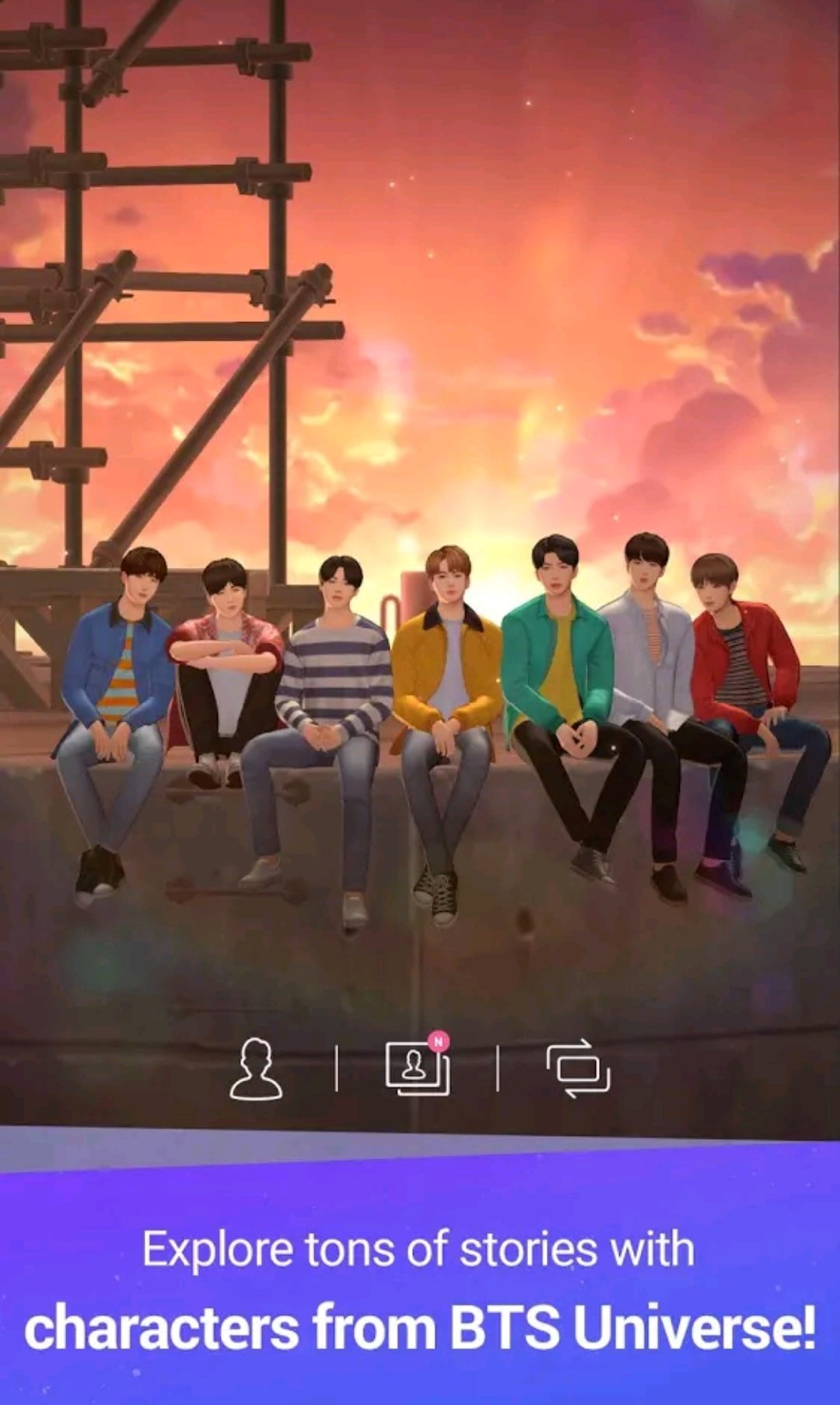 Kabar Gembira untuk ARMY, BTS Universe Story sudah bisa Pre-Register di Google Play