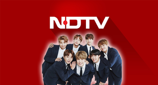 BTS akan Muncul di NDTV, Wawancara dengan Stasiun Televisi Terbesar India