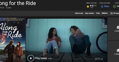 Sinopsis Film ﻿Along for the Ride (2022): Kehidupan Bebas Remaja