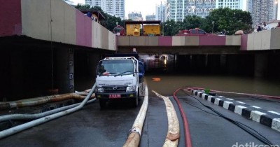 5 Fakta Underpass Kemayoran Terendam Banjir Lagi