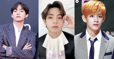 Apakah Bibir V BTS Oplas? Coba Lihat Perbandingan Dulu dan Sekarang