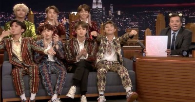 Penuh Keberuntungan, The Tonight Show Cetak Rekor 'Most Social Week' Berkat BTS