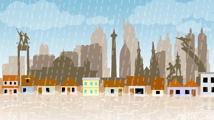 6 Fakta Banjir DKI Jakarta yang Rendam 62 Kelurahan