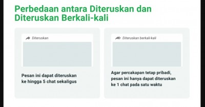 Berapa Batas Forward atau Meneruskan Chat/Pesan di WhatsApp?