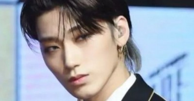 Foto Terbaru San, Member ATEEZ yang Imut dan Menggemaskan