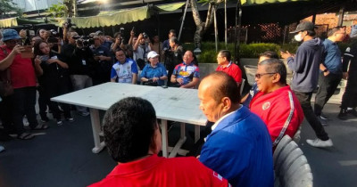 Jelang Pertemuan Puan dan AHY, Elite Demokrat dan PDI Perjuangan Berkumpul di GBK