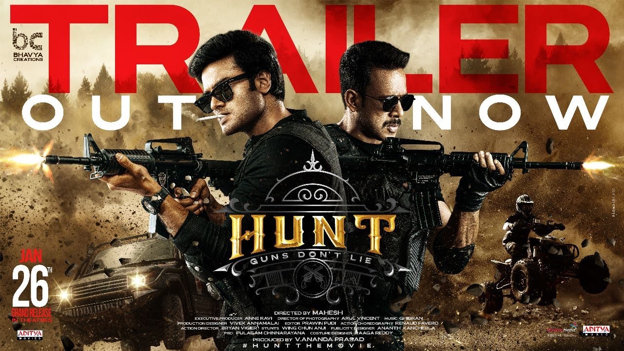 ﻿Sinopsis Film Hunt (2023): Sudheer Babu Posani jadi Arjun Prasad