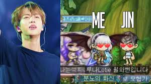 Dapat Uang Angpao, Jin BTS Habiskan untuk Game Maple Story