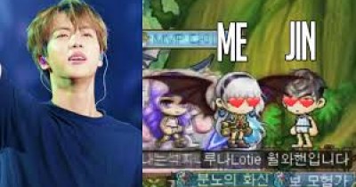 Dapat Uang Angpao, Jin BTS Habiskan untuk Game Maple Story