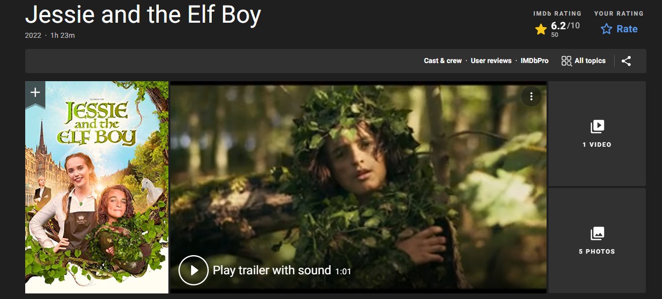 Sinopsis Film Jessie and The Elf Boy (2022): Kisah Peri Hutan yang jadi Penata Rambut