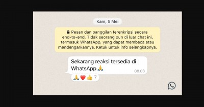 Cara React di WhatsApp, Fitur Emoji baru dari WA