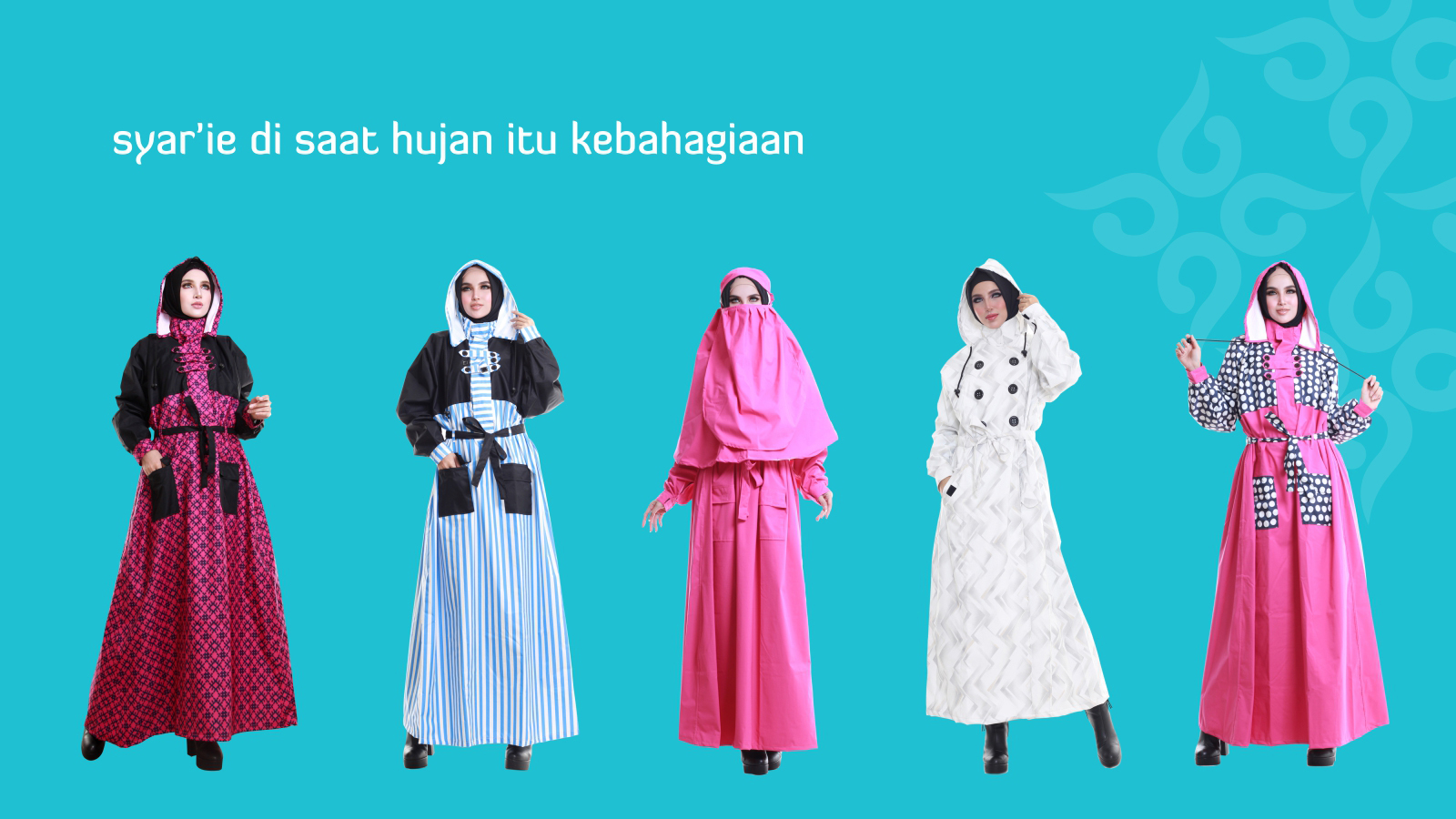 6 Fakta Keamanan Jas Hujan Syar'i Dipakai saat Berkendara untuk Muslimah