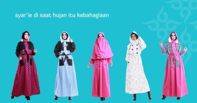 6 Fakta Keamanan Jas Hujan Syar'i Dipakai saat Berkendara untuk Muslimah