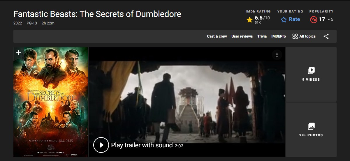 Sinopsis Film Fantastic Beasts The Secrets of Dumbledore (2022): Misi Kekuatan Grindelwald