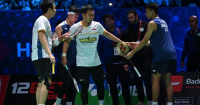 Apa Penyebab Lutut Ahsan Cidera di All England 2023?