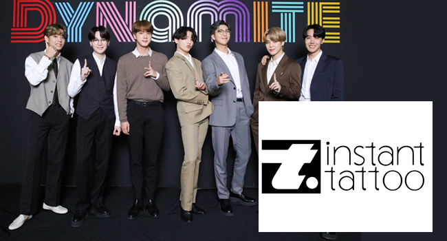 Big Hit Entertainment Tandatangani Kerjasama dengan Instant Tattoo Bertema Lagu BTS