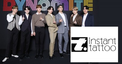 Big Hit Entertainment Tandatangani Kerjasama dengan Instant Tattoo Bertema Lagu BTS