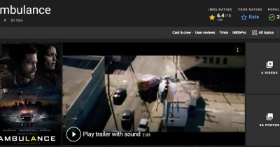 Sinopsis Film Ambulance (2022): Pencurian Ambulans yang Bakalan Ribet Banget