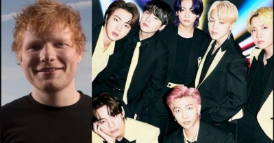 ARMY Heboh, ﻿Kolaborasi BTS dan Ed Sheeran Dipastikan akan Terjadi