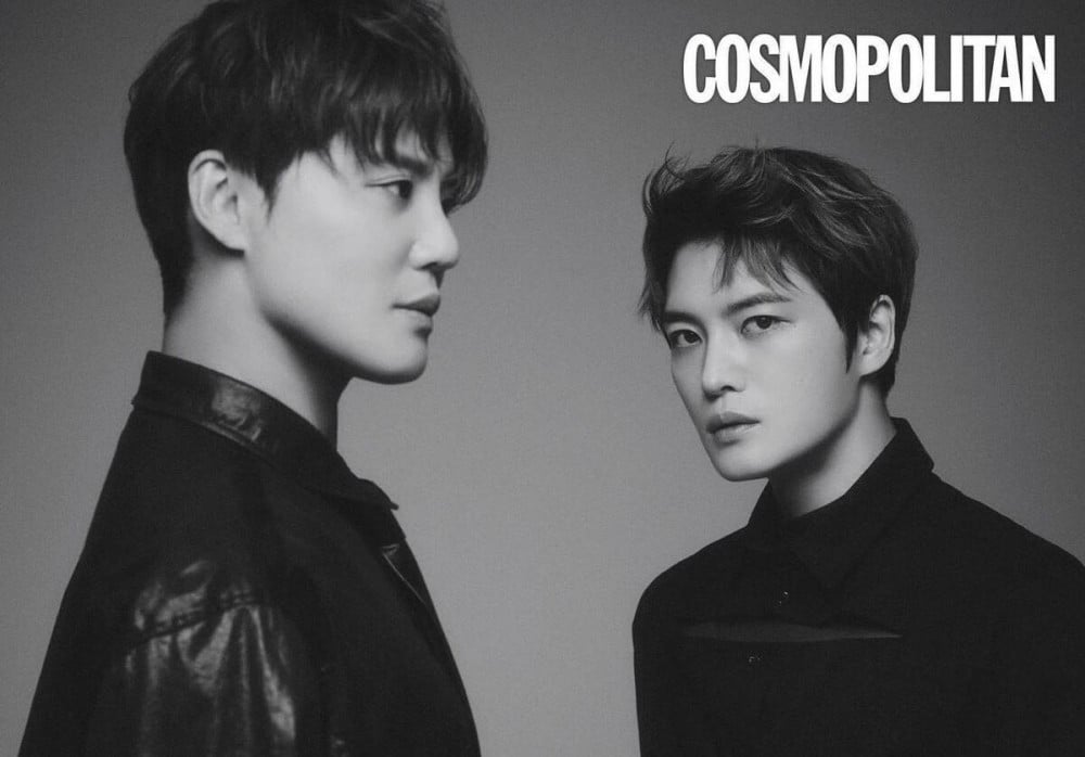 Jaejoong dan Junsu melakukan pemotretan dengan 'Cosmopolitan' untuk peringatan 20 tahun mereka