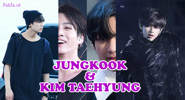 10 Potret Pesona Jungkook dan V, Dua Anggota Berwajah Tampan di BTS