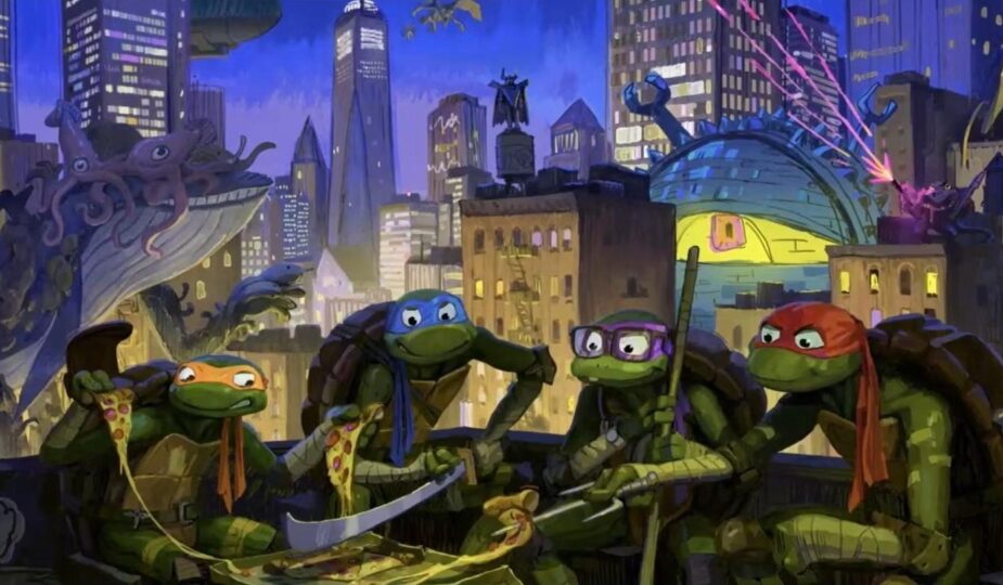 Teenage Mutant Ninja Turtles: Mutant Mayhem, Ada Paul Rudd Hingga Post Malone Teenage Mutant Ninja Turtles Mutant Mayhem.jpeg (925×540)